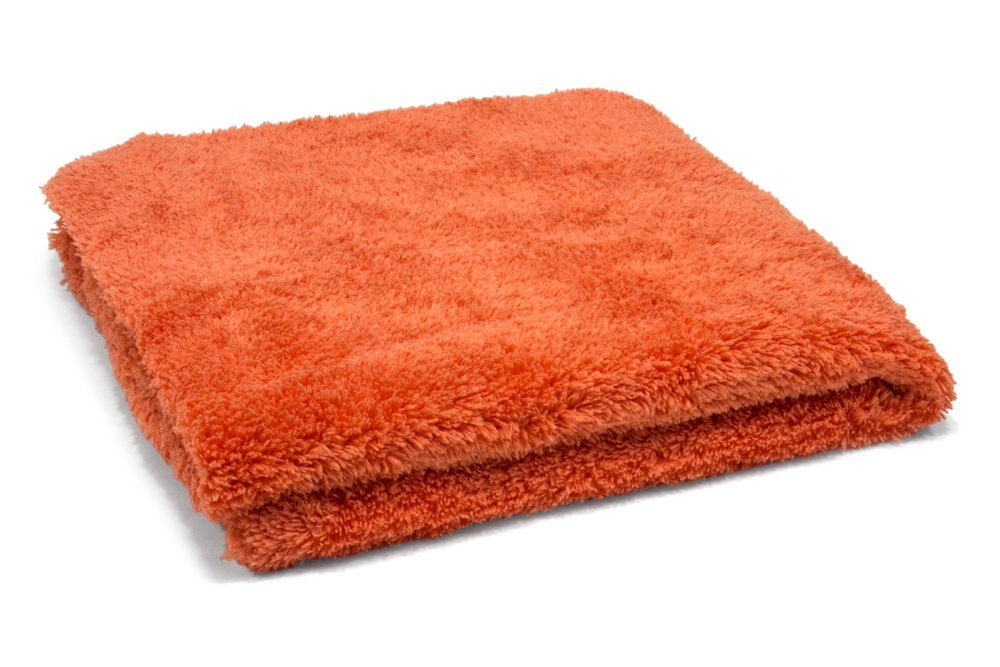 Super Plush Microfibre Edgeless Korean Cloth 470gsm - Orange (16" x 16")