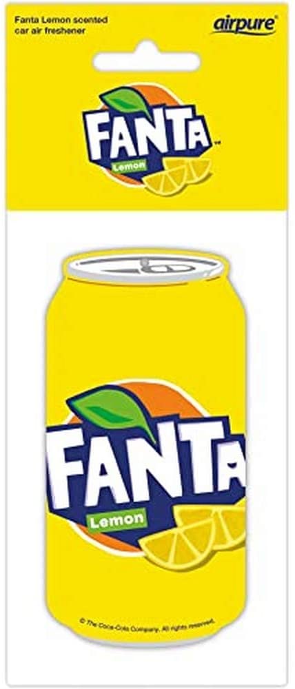Fanta Can Air Freshener - Lemon Scent