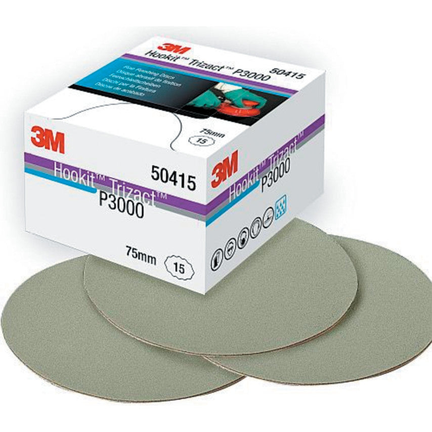 3M Trizact Clearcoat Sanding / Foam Finishing Disc 75mm (Various Grades)