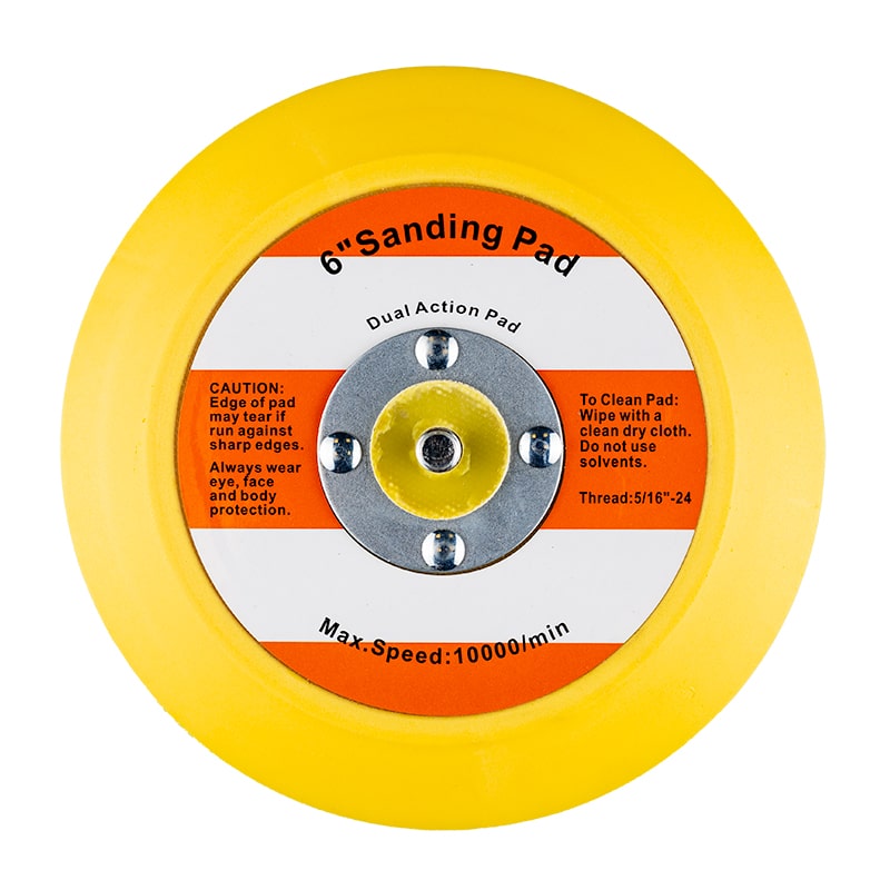 6" Backing Plate for Dual Action Polishing Machine