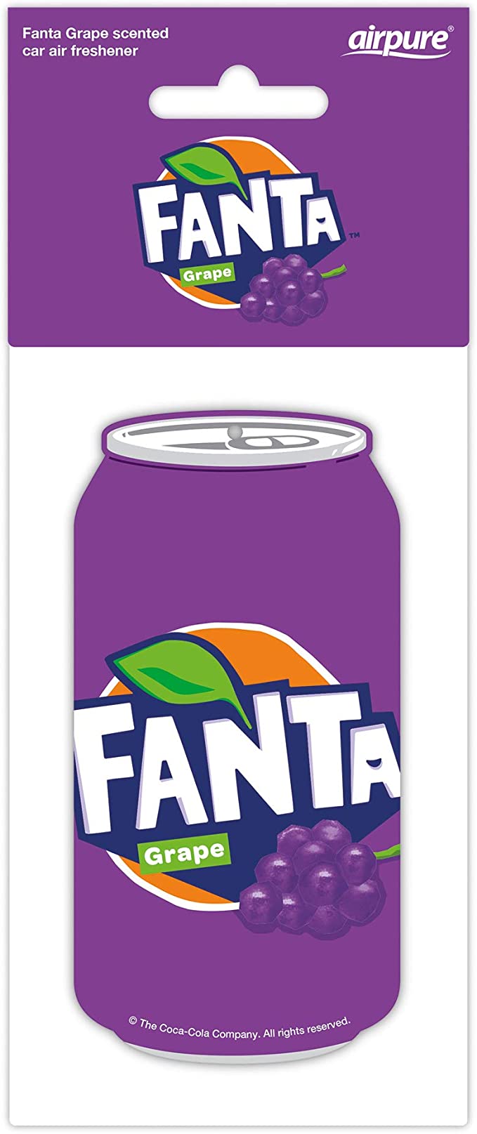 Fanta Can Air Freshener - Grape Scent