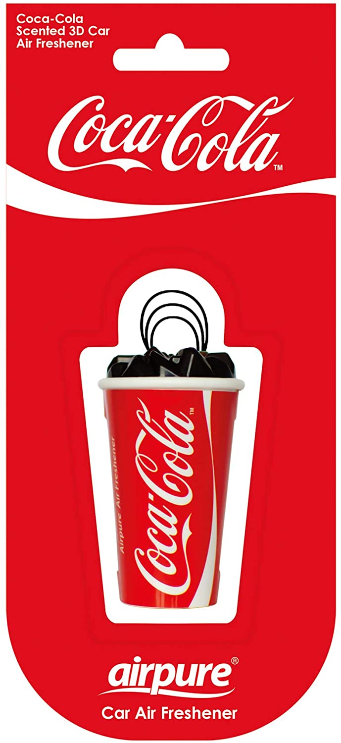 Coca Cola Bottle 3D Air Freshener - Original Scent