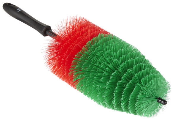 Vikan Large Bristle Wheel Brush