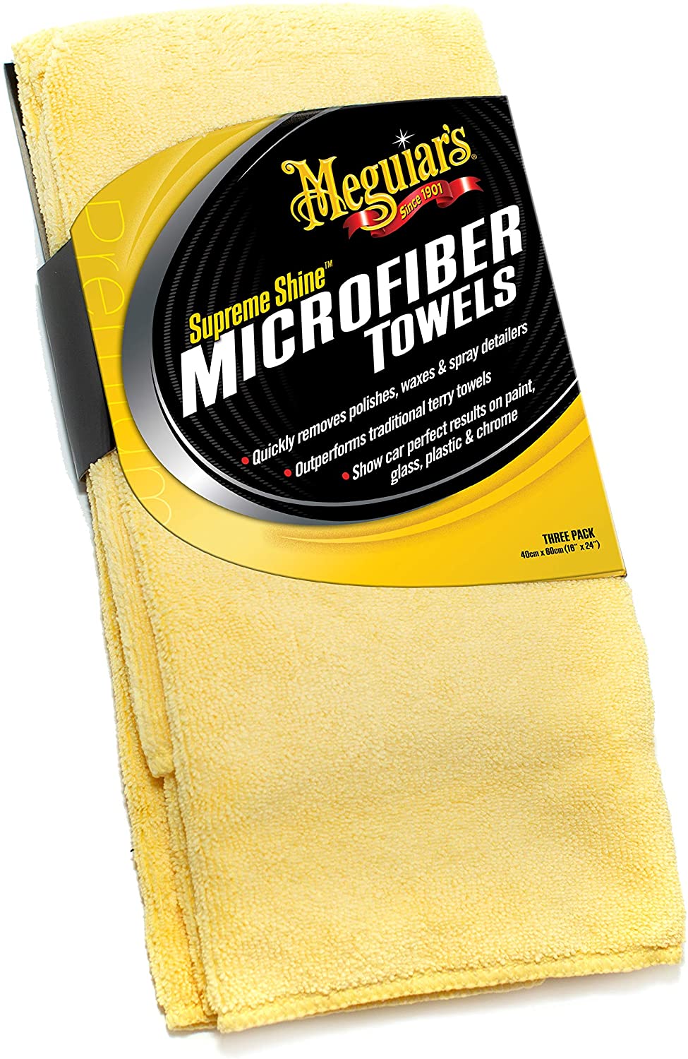 Meguiars Supreme Shine Microfibre (3 Pack)