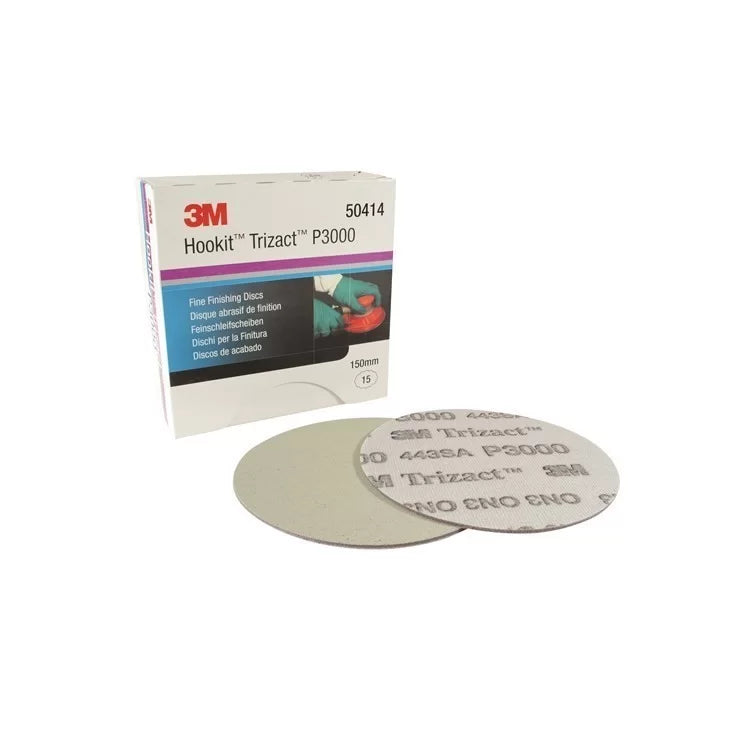 3M Trizact Clearcoat Sanding / Foam Finishing Disc 150mm (Various Grades)