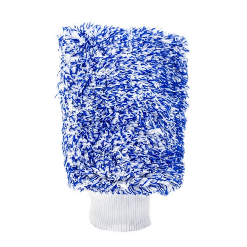 MCC Korean Blue & White Microfibre Wash Mitt