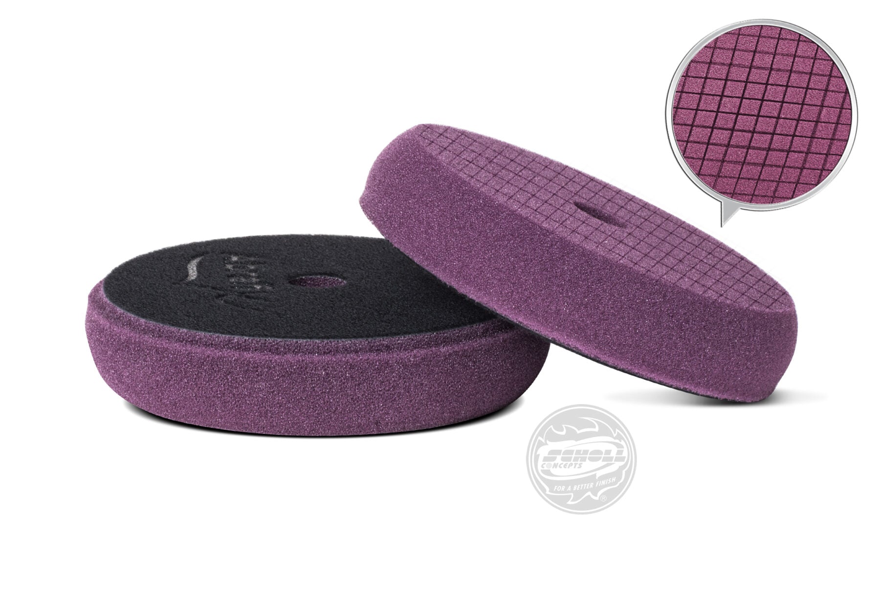 Scholl Concepts Spider Detailing Pad Purple 145mm