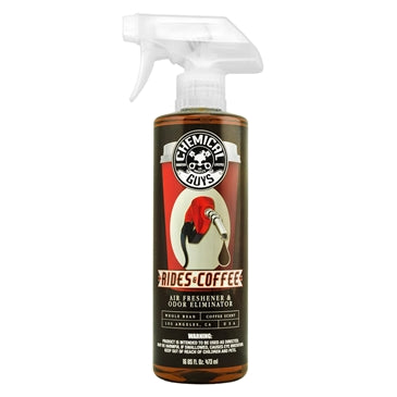 Chemical Guys - Rides &amp; Coffee Scent Air Fragrance &amp; Freshener (4OZ)