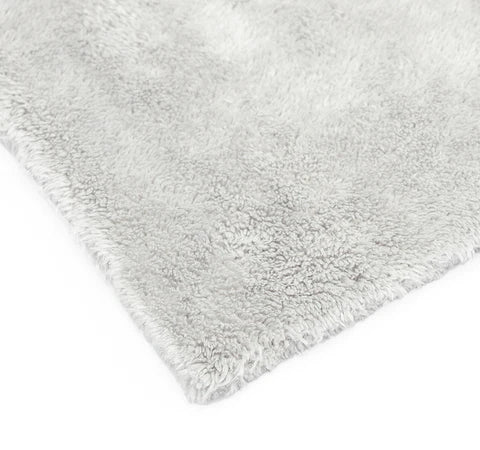 The Rag Company Eagle Edgeless 500gsm Plush Microfibre Towel - ICE Grey (16" x 16")