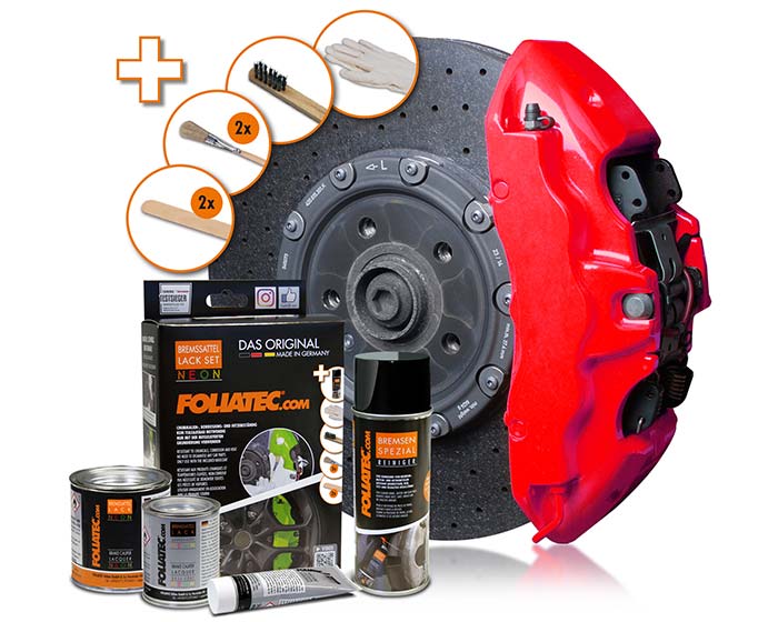 Foliatec Brake Caliper Paint Kit (Various Colours)