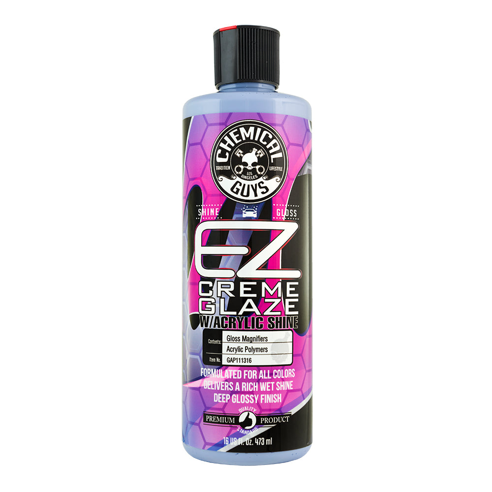Chemical Guys EZ Creme Glaze Rich Wet Finish with Acrylic Shine (16OZ)