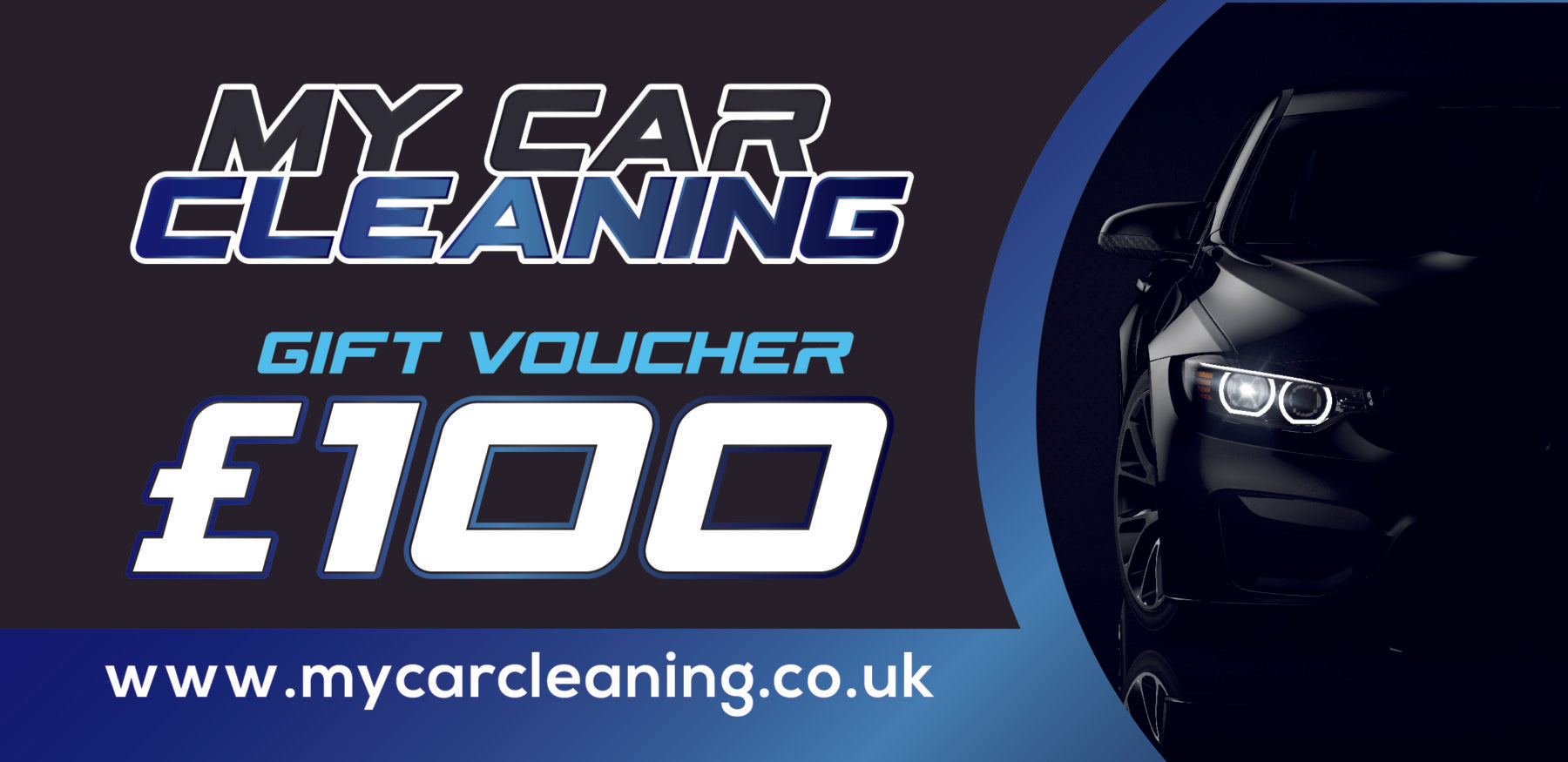 Physical My Car Cleaning Gift Card (Various Amounts)