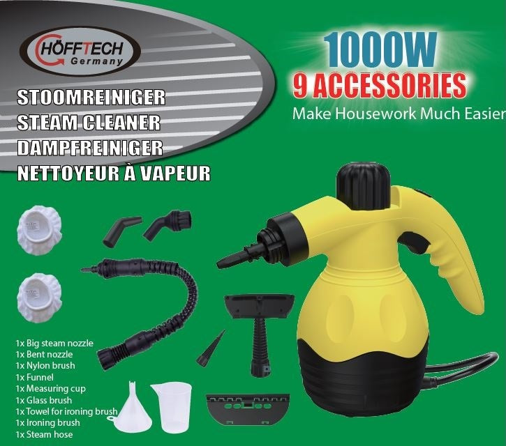 Hofftech Portable Steam Cleaner Kit