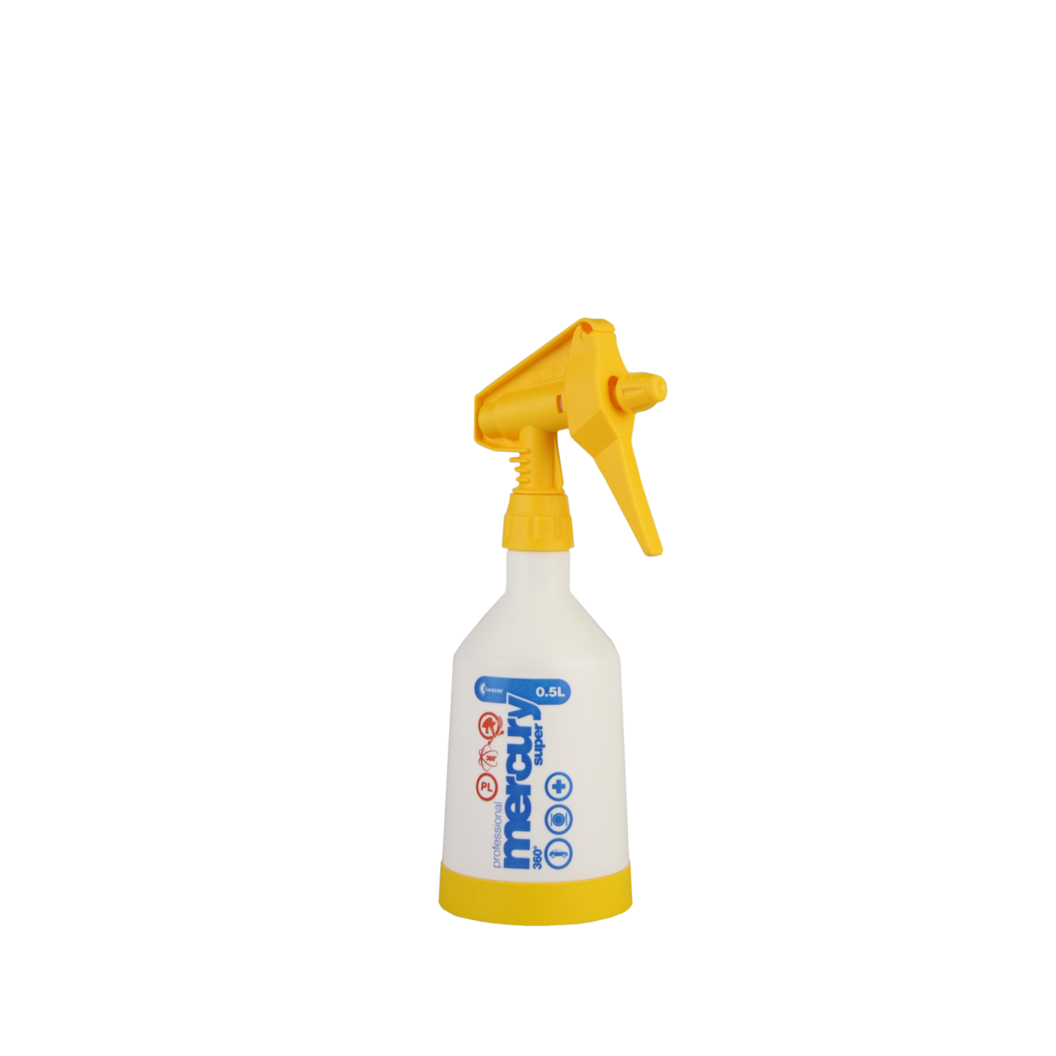 Kwazar Mercury Pro+ Double-Action &amp; 360 Trigger Spray YELLOW