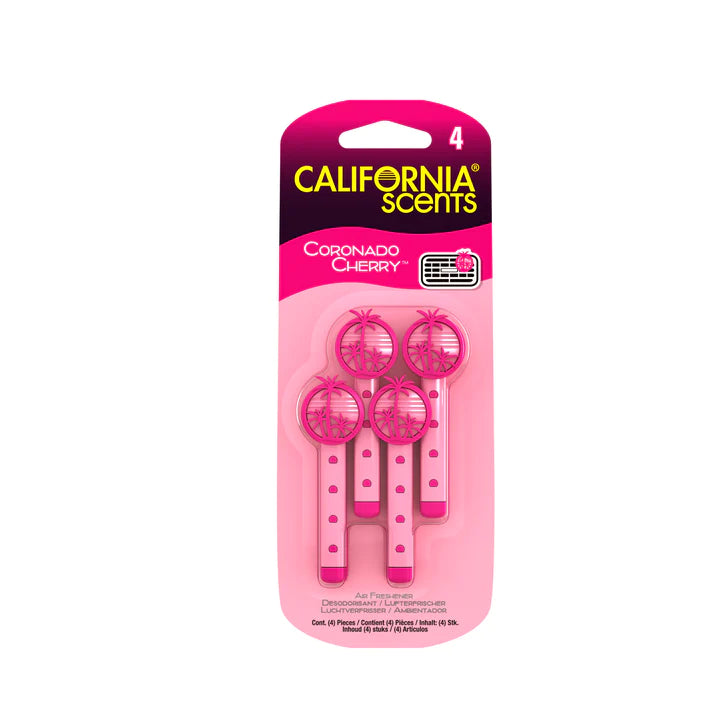 California Scents Coronado Cherry Vent Sticks (4 Pack)