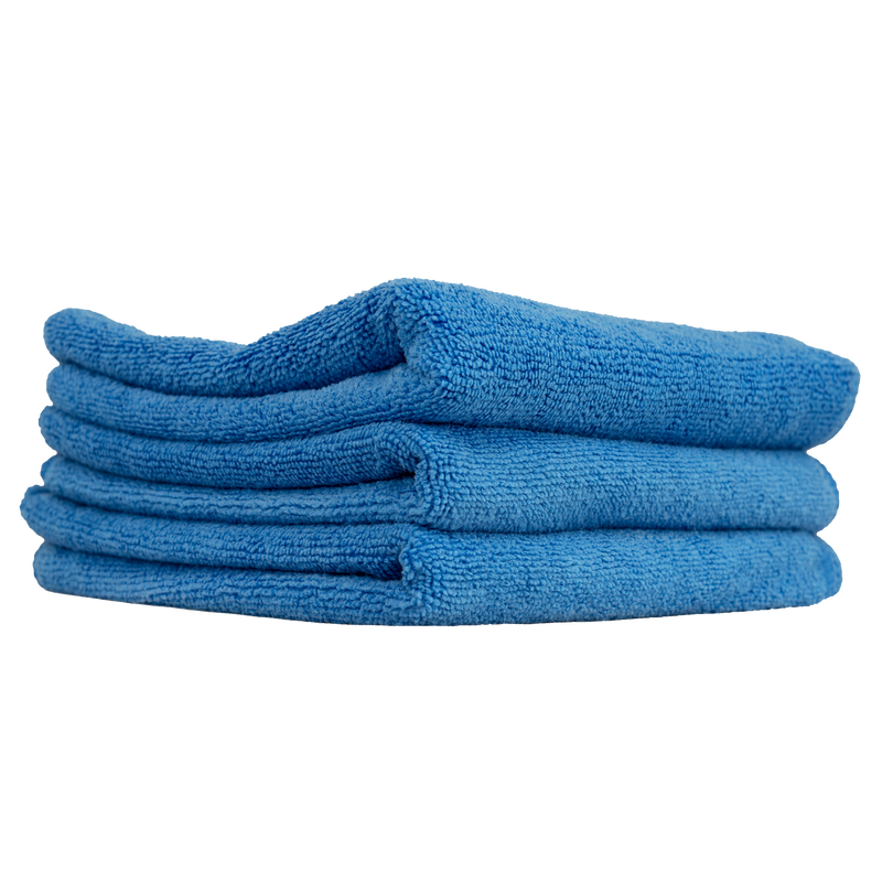 Chemical Guys Ultra Fine Microfiber Towel Blue 15"x15" (3 Pack)