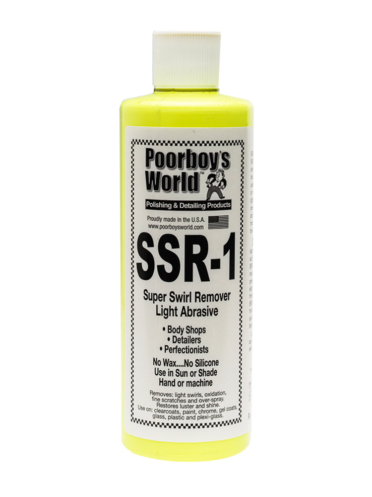 Poorboys -  SSR 1.0 Super Swirl Remover (16OZ)