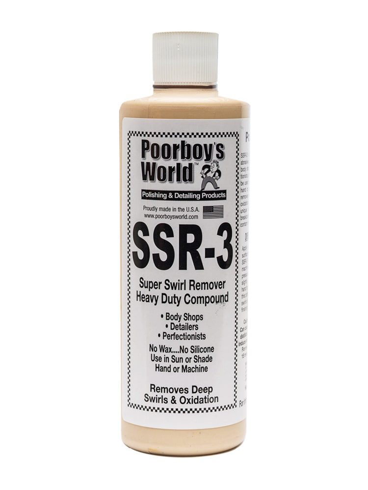 Poorboys -  SSR 3.0 Super Swirl Remover (16OZ)
