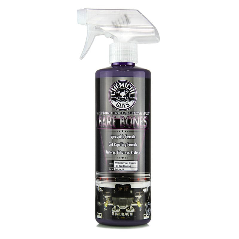 Chemical Guys Bare Bones Undercarriage Spray-Dark Shine (16OZ)