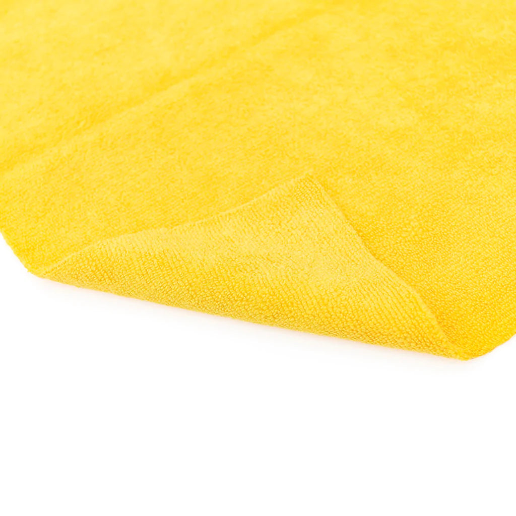 The Rag Company Edgeless 365gsm Premium Microfibre Terry Towel - Gold (16" x 16")