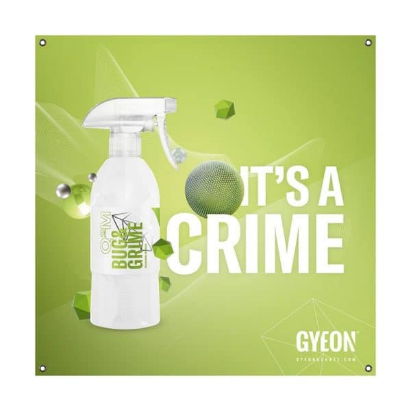 Gyeon Banner - Bug & Grime It’s a Crime