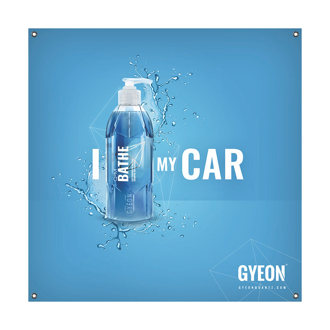 Gyeon Banner - I Bathe My Car