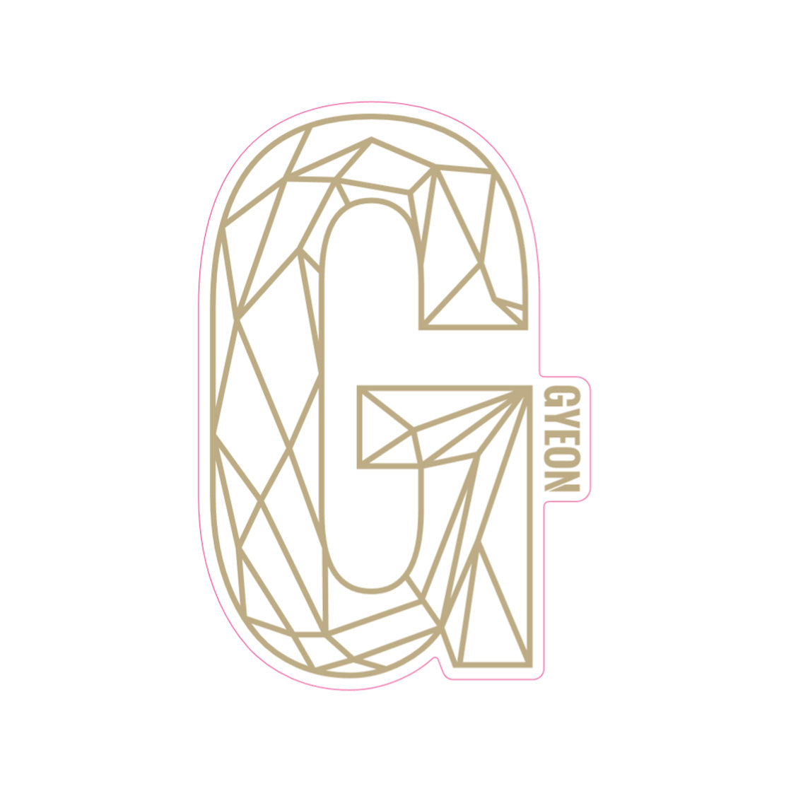 Gyeon Sticker - G Gold