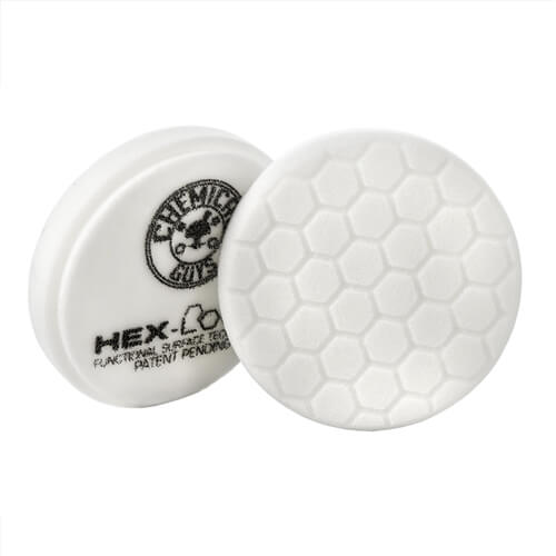 Chemical Guys 6.5" White Hex-Logic Light - Medium Polishing Pad