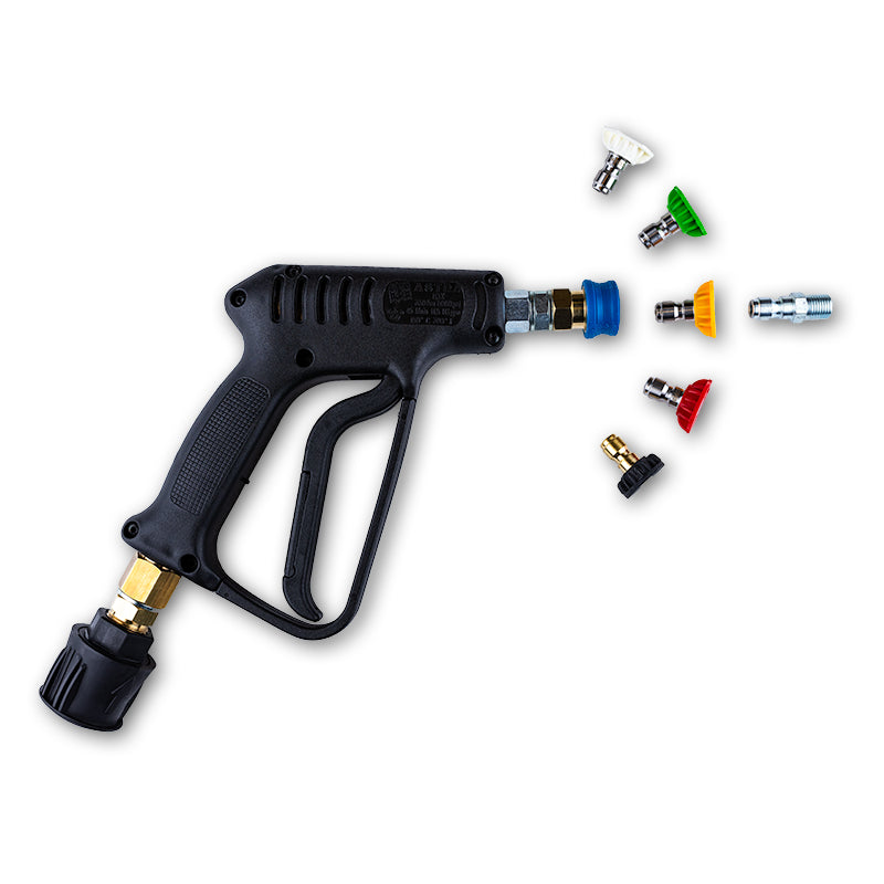 MTM Hydro Astra HP Swivel Trigger Gun with Nozzle Kit