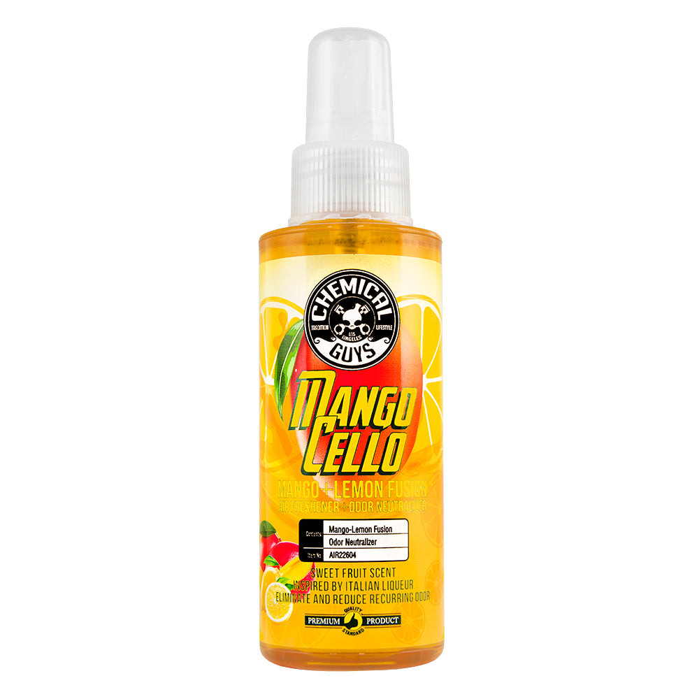 Chemical Guys - Mangocello Mango &amp; Lemon Scent Air Freshener (4OZ)